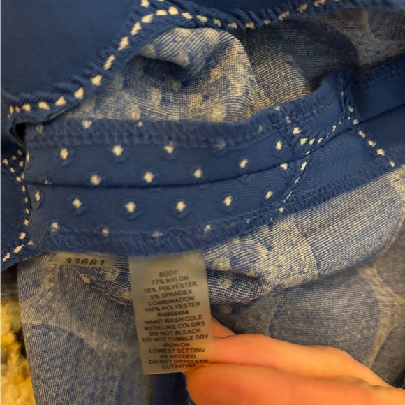 Julia Jordan Royal Blue Geometric Midi Dress - Picture 5 of 6